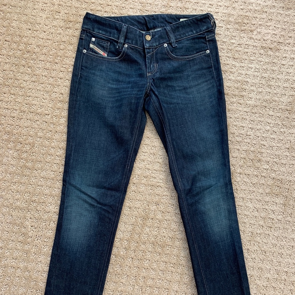 Diesel Louvely Jeans size 27/32 made in Italy straight leg